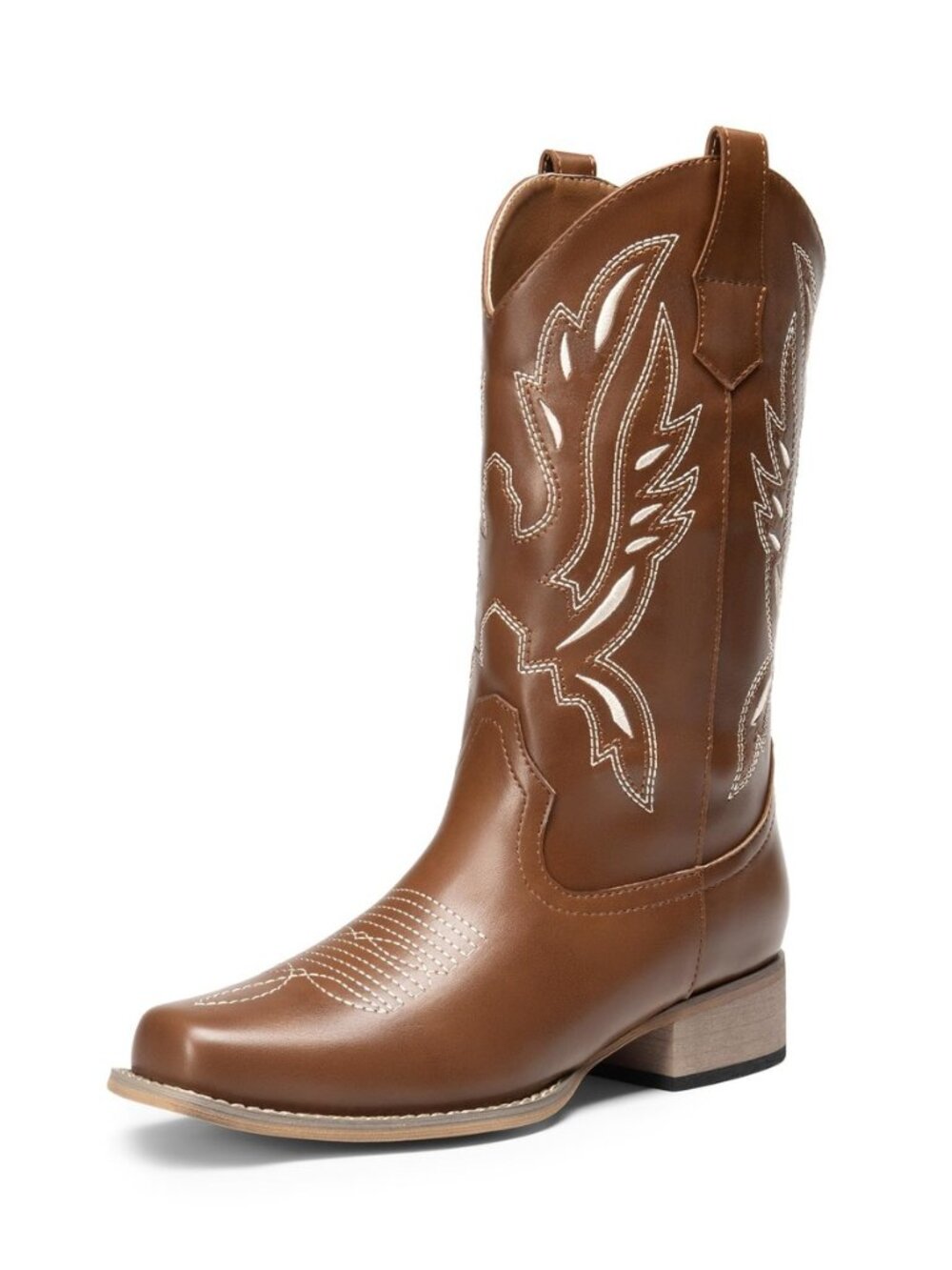 Women's Mid Calf Cowboy Cowgirl Boots